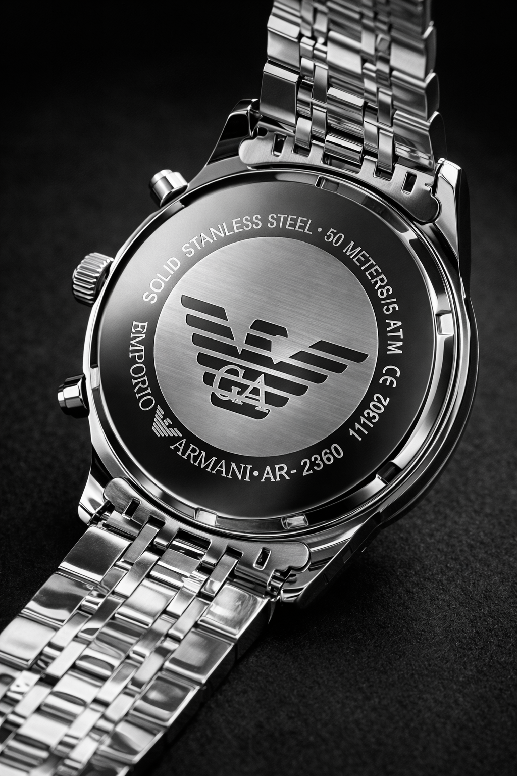 Emporio Armani | stainless steel chronograph watch