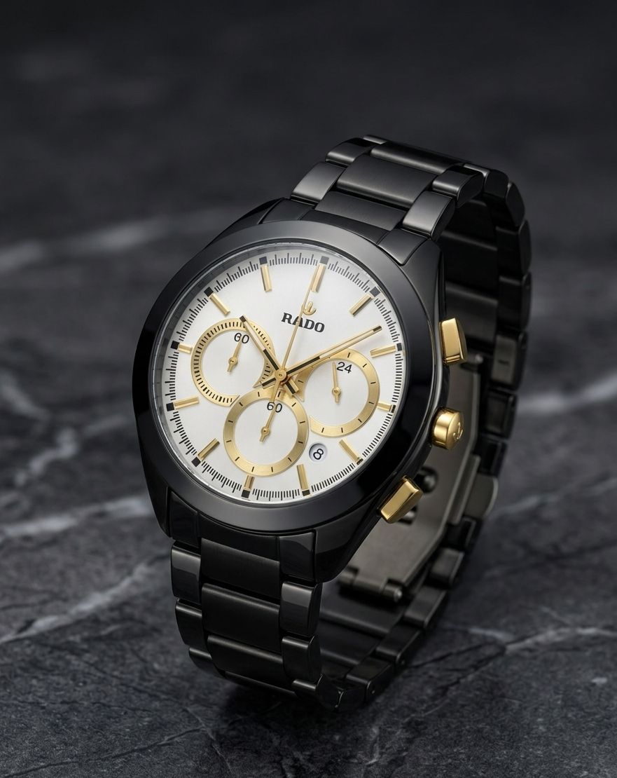 Rado HyperChrome Automatic White Dial Ceramic Men's Watch