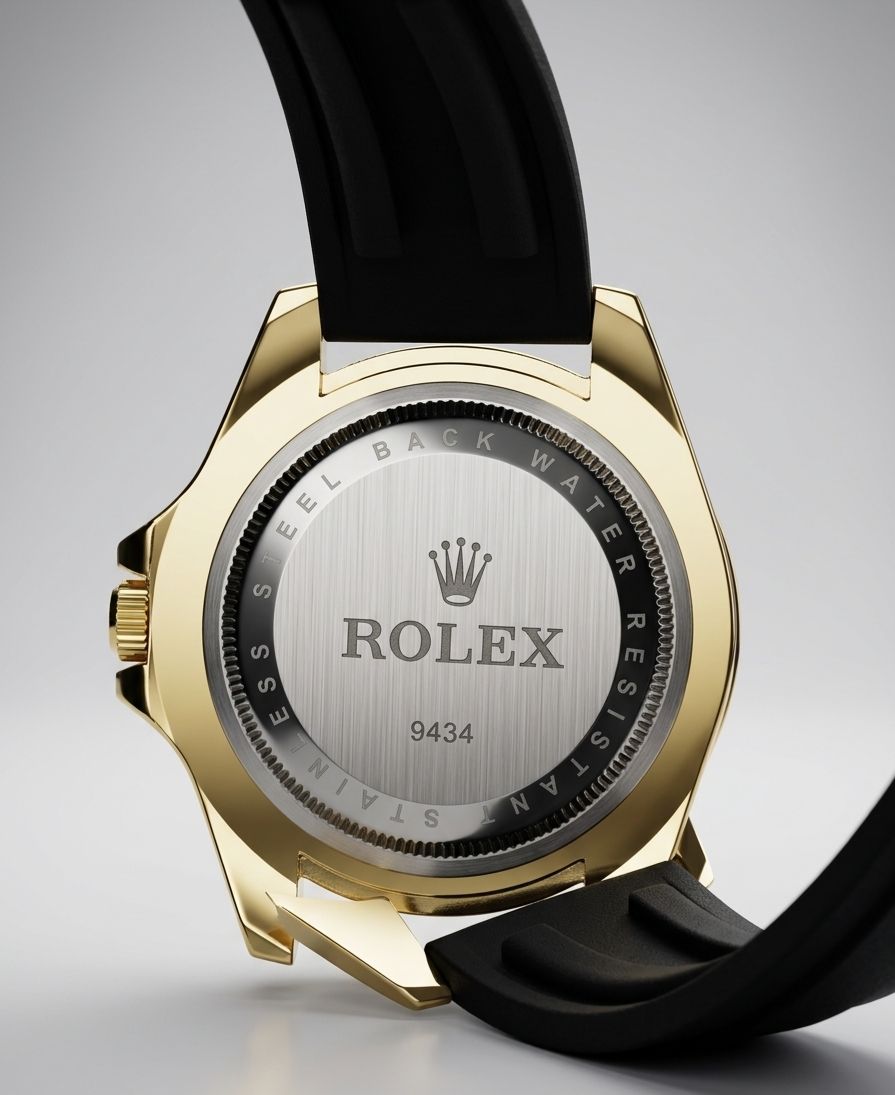 Rolex Submariner Date | yellow gold case and a black Cerachrom bezel