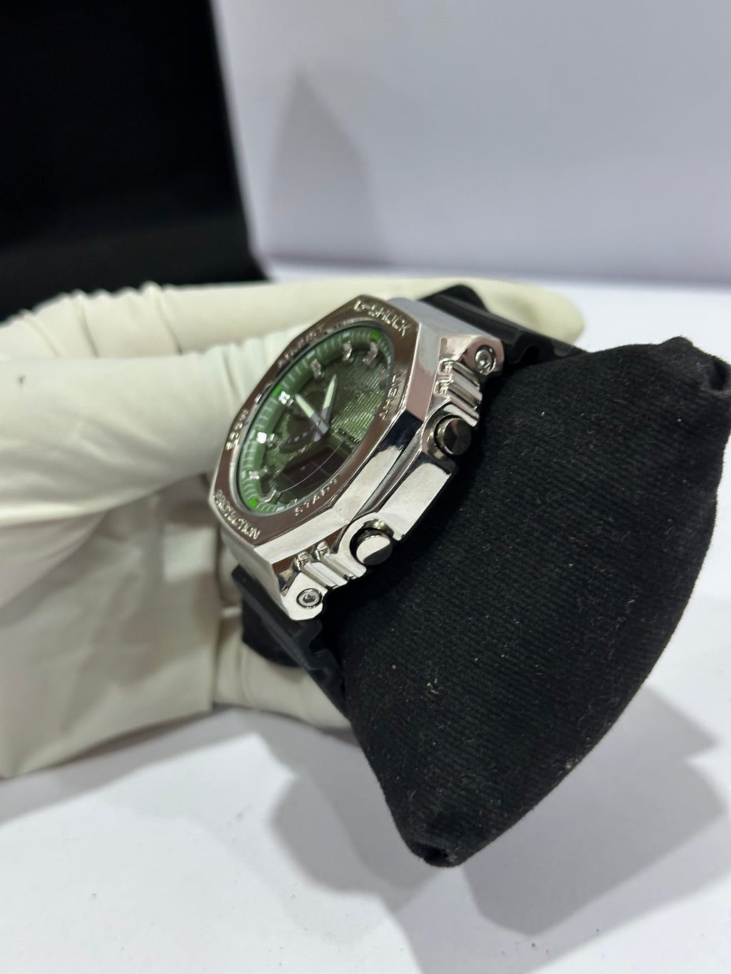 G-Shock Green Dial Black Strap Premium Watch