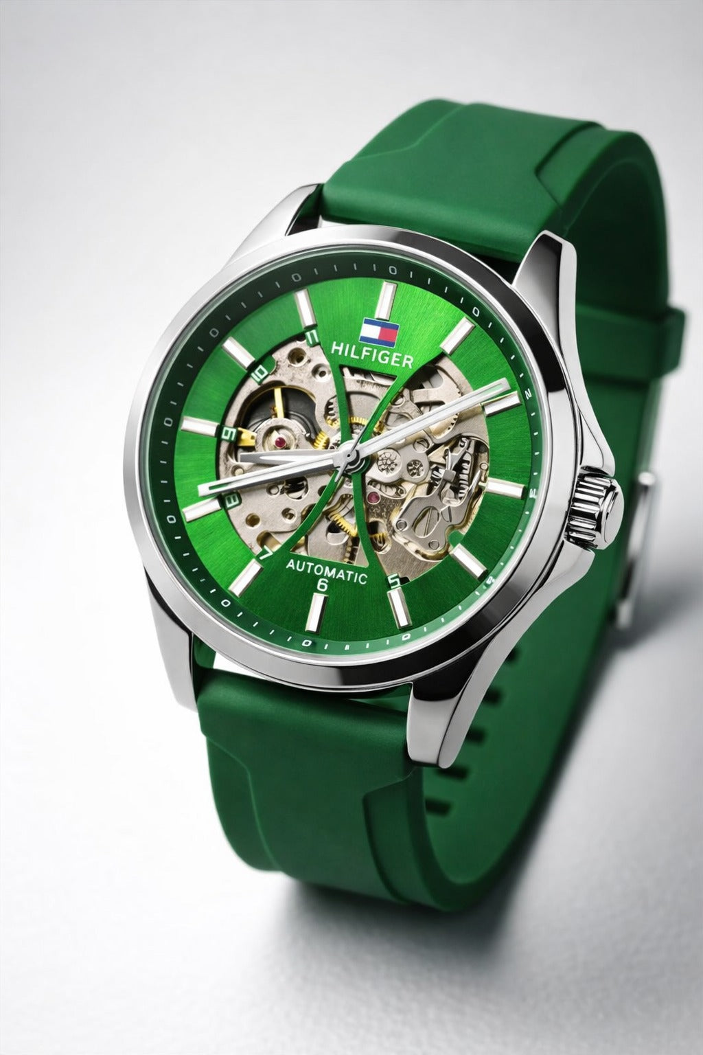 HILFIGER | AUTOMATIC | PREMIUM GREEN WATCH