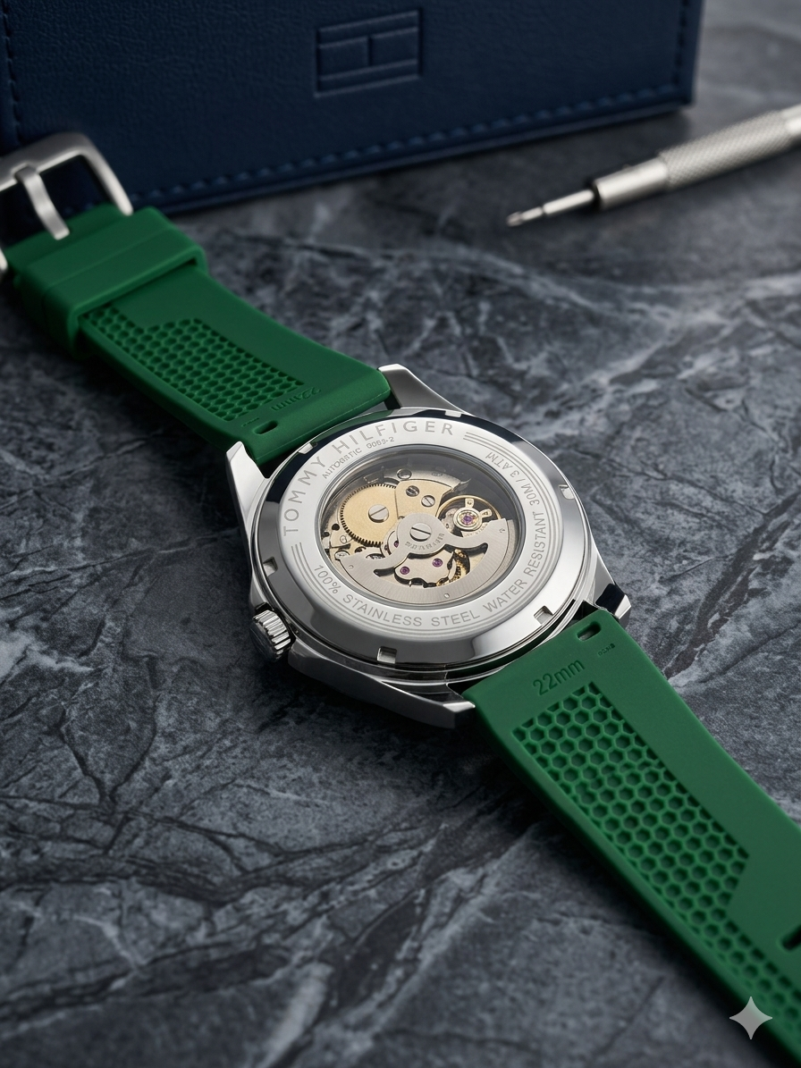 HILFIGER | AUTOMATIC | PREMIUM GREEN WATCH