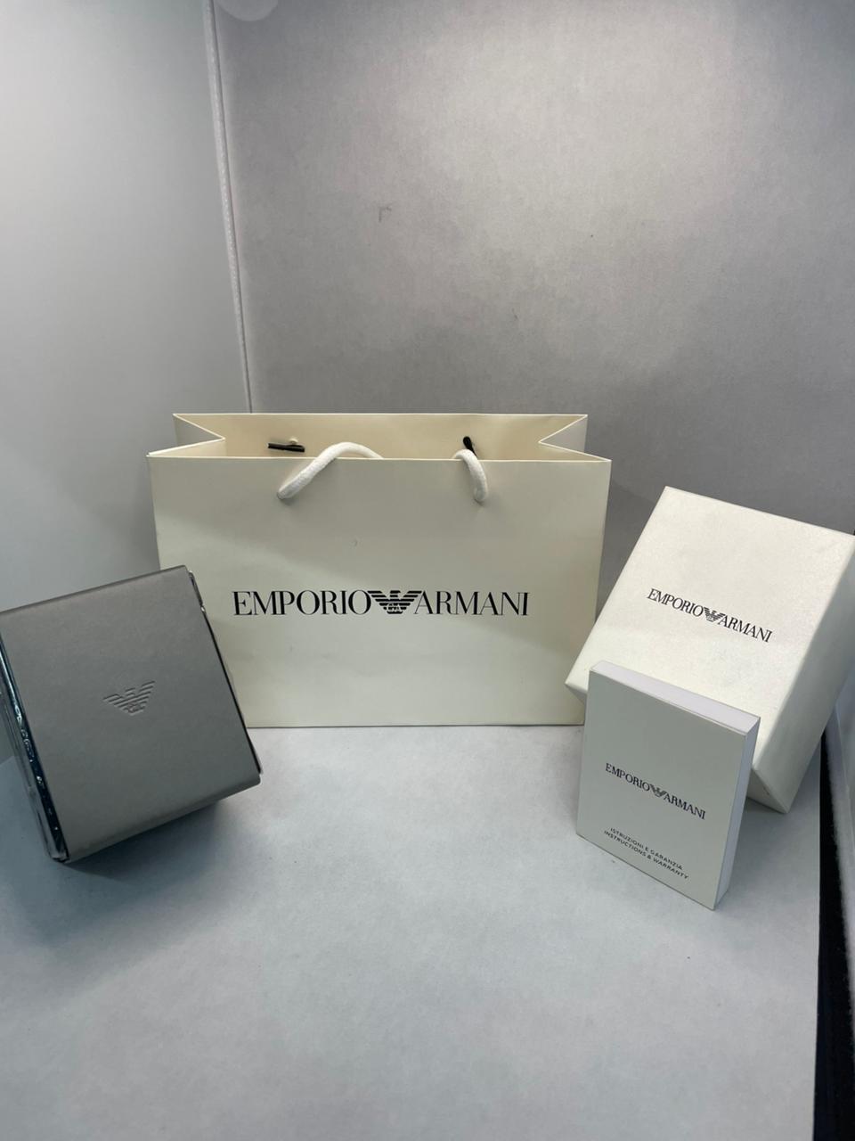 Emporio Armani | stainless steel chronograph watch