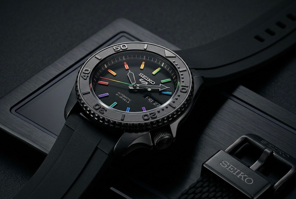 Seiko 5 Sports “Rainbow Dial”